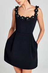 Forever Your Girl Flower Sleeveless Mini Dress - 4 Colors