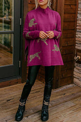 Happy To See You Leopard Knit Sweater - 4 Colors