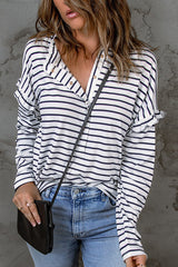 Chase Your Dreams Striped Long Sleeve Top