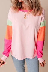 Chic on Repeat Pink Long Sleeve Top