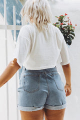 Sweet Dream Print Crop Tee