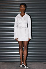 Athena Asymmetric Bodycon Shirt