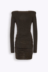 Blakely V Neck Rhinestone Dress