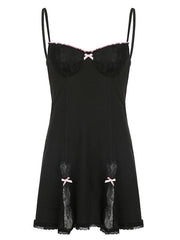 Lace Paneled Graceful Mesh Corset Top