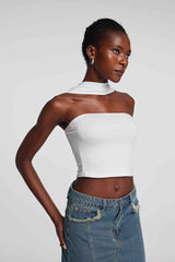 Emmie Sleeveless Bodycon Ruch Top