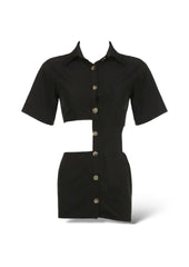 Shirt Dress with a twist