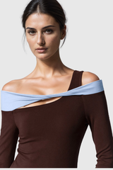 Tabitha Cutout Twist Bodycon Top