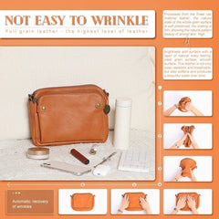 🔥Schneller Ausverkauf 49 % RABATT auf Crossbody-Schultertaschen und Clutches aus Leder 