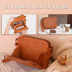 🔥Schneller Ausverkauf 49 % RABATT auf Crossbody-Schultertaschen und Clutches aus Leder 