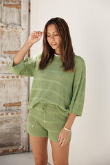 SEVEN WONDERS Samia Top Apple