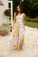 SEVEN WONDERS Aveline Maxi Dress Aveline Print