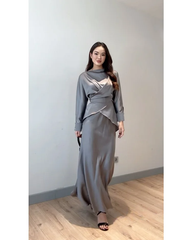 2024ss sexy solid color professional dress
