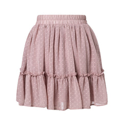 Dusty Pink Withdraw Mini Skirt