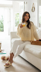Light Yellow Knit Sweater