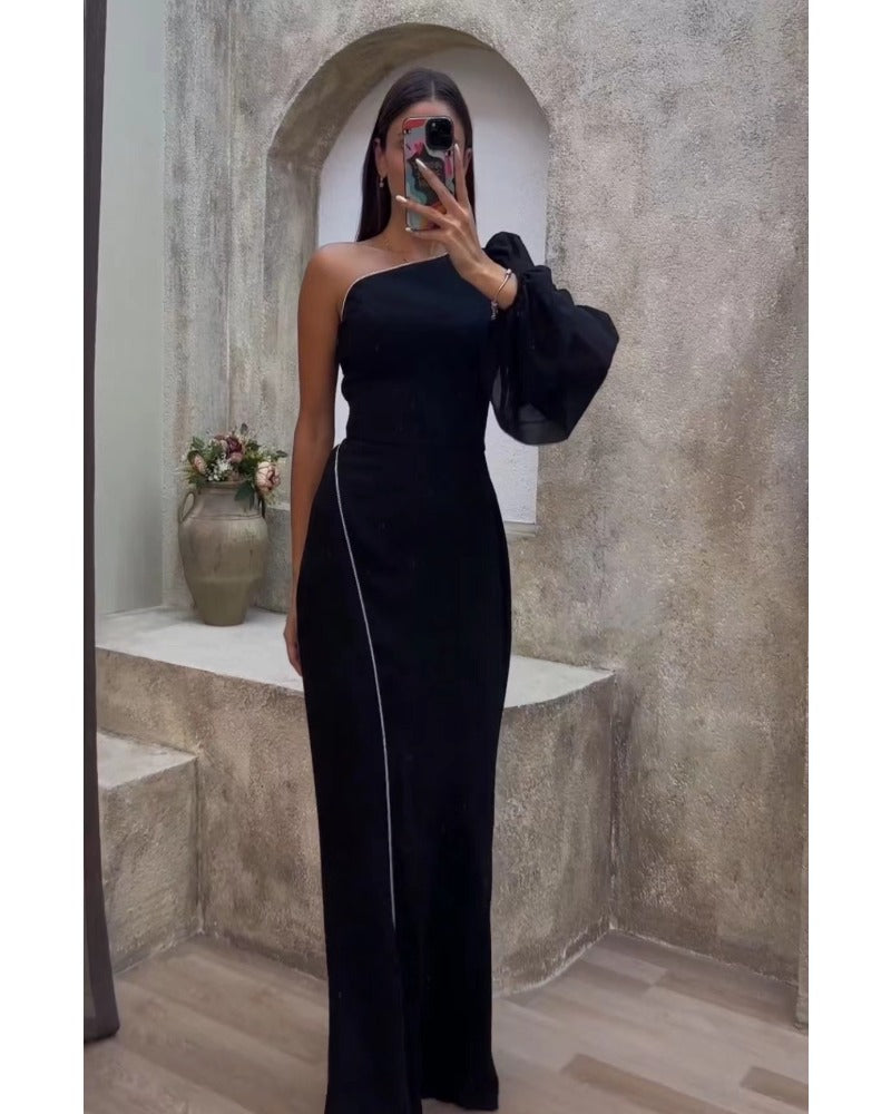 Casual cross shoulder rose romper