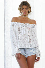 Lace Long Sleeve Homestead Top