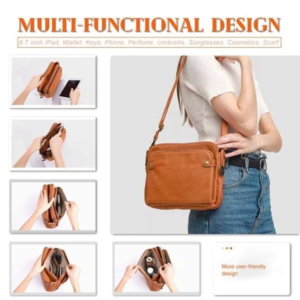 🔥Schneller Ausverkauf 49 % RABATT auf Crossbody-Schultertaschen und Clutches aus Leder 