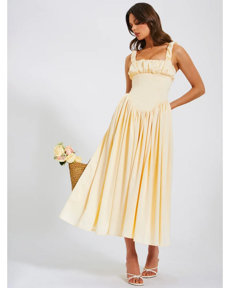 2024ss Sexy Slip-on slim party dress