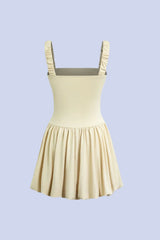 Elegant Satin Mini Dress