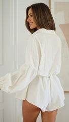 Snow White Long Sleeves Romper