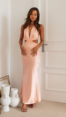 Lisette Maxi Dress (Pink)