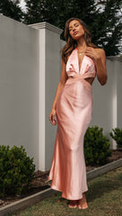 Lisette Maxi Dress (Pink)