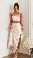 Florentine Top (Oyster)