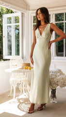 Lucy Maxi Dress (Sage)