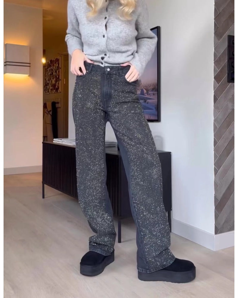 Personalisierte Vintage-Hosen in einfarbiger Farbe 