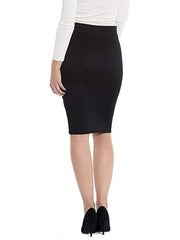 Wickelrock mit hoher Taille