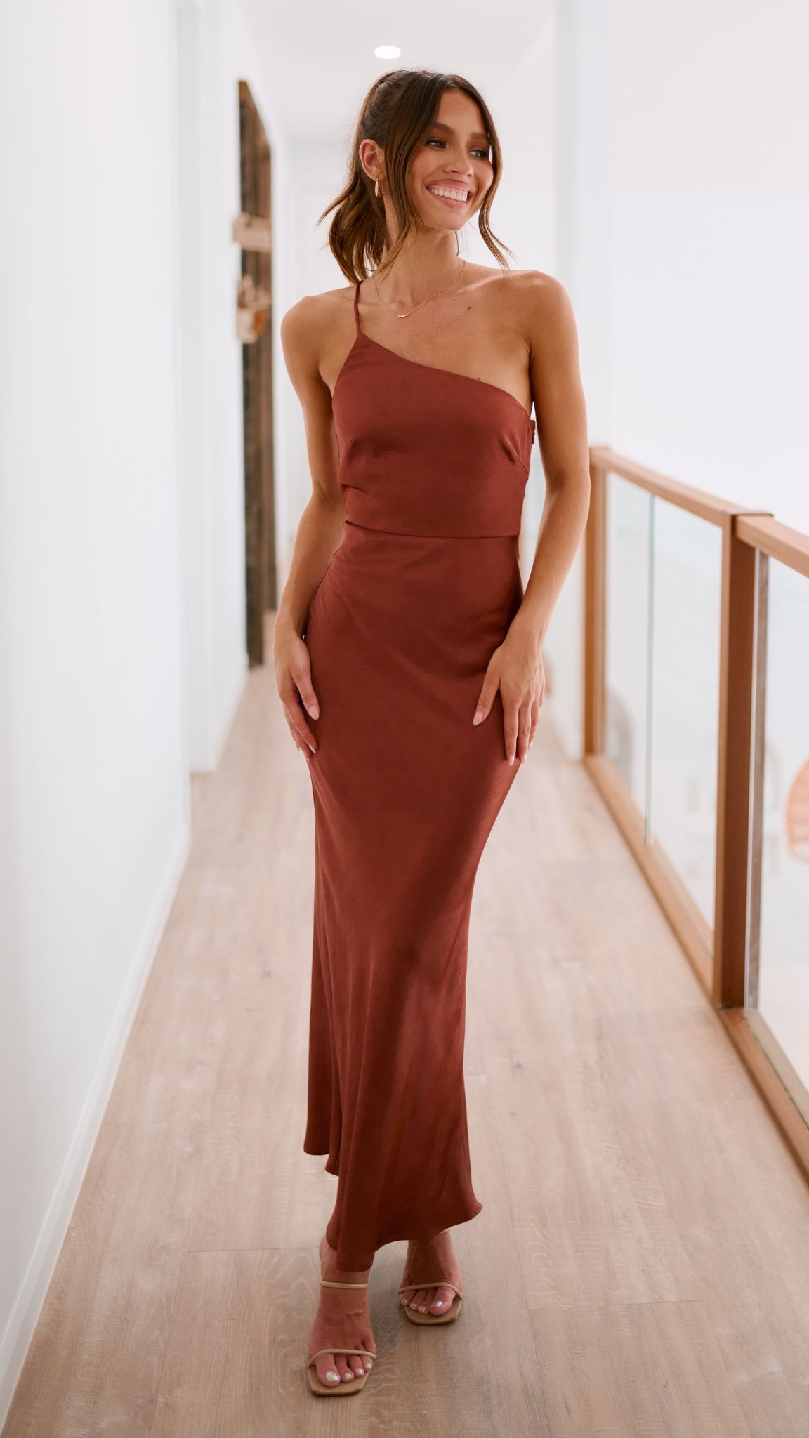 Margot Maxi Dress - Rust