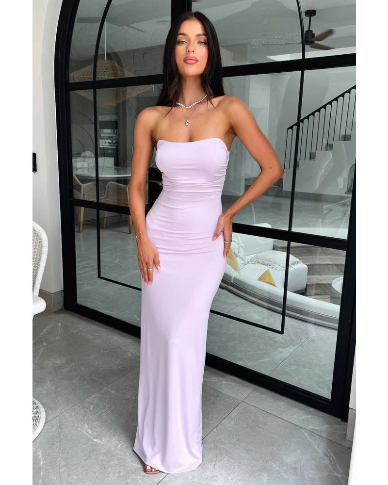 2024ss Sexy Bra Wrap slim party dress