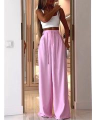 Pink and white patchwork jumpsuit