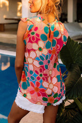 So Easy To Love Intricate Floral Printed Top