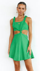 Renee Mini Dress - Green