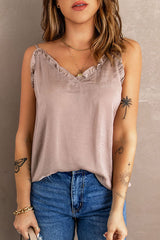 The Only One for Me Ruffled Tank