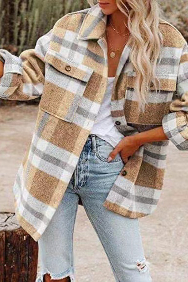 Women's Plaid Jacket