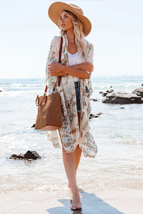 Sunshine And Fun Printed Kimono - 6 Colors