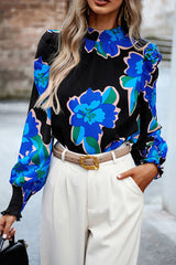 Certain Love Print Statement Sleeve Smocked Top - 5 Colors