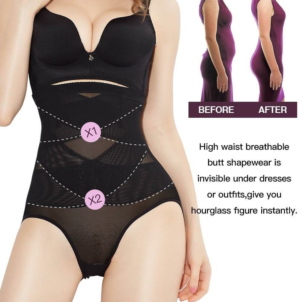 LAST DAY🎉Pay 1 Get 1 Free🎉- Cross Compression Abs Shaping Pants