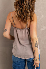 The Only One for Me Ruffled Tank