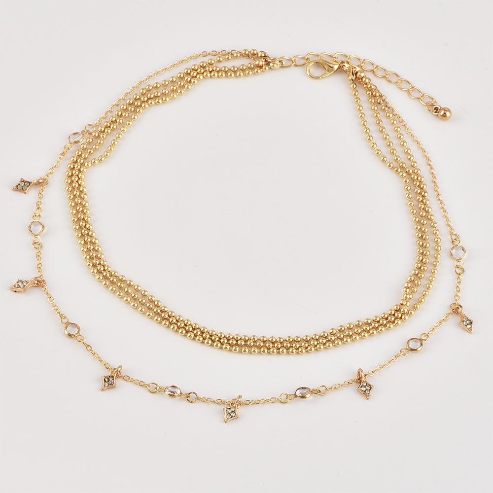 Star Beaded Chocker Necklace