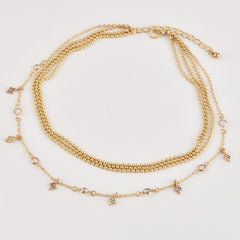 Star Beaded Chocker Necklace