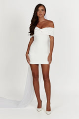 Boat Neck Casual Dress
