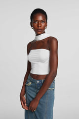 Emmie Sleeveless Bodycon Ruch Top