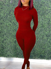 Indiebeautie Solid Ribbed 2PC Set