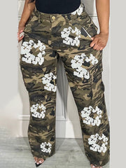 Indiebeautie Camo Cargo Pants