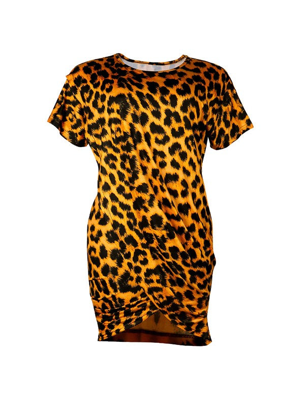 Indiebeautie Printed Tulip Mini Dress