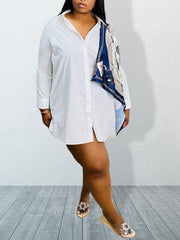 Indiebeautie Daped Shirt Dress