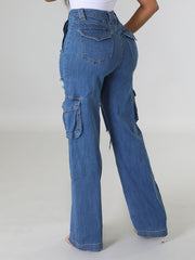 Indiebeautie Ripped Cargo Jeans
